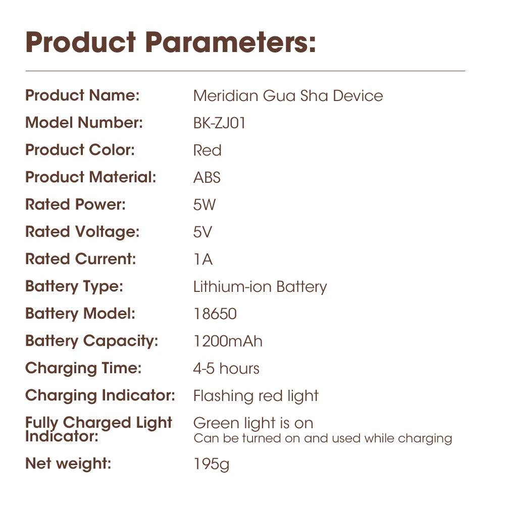 Electric Cupping Machine Scraping Device Meridian Brush Universal Home Massage Tool for Whole Body Relaxation And Stress Relief