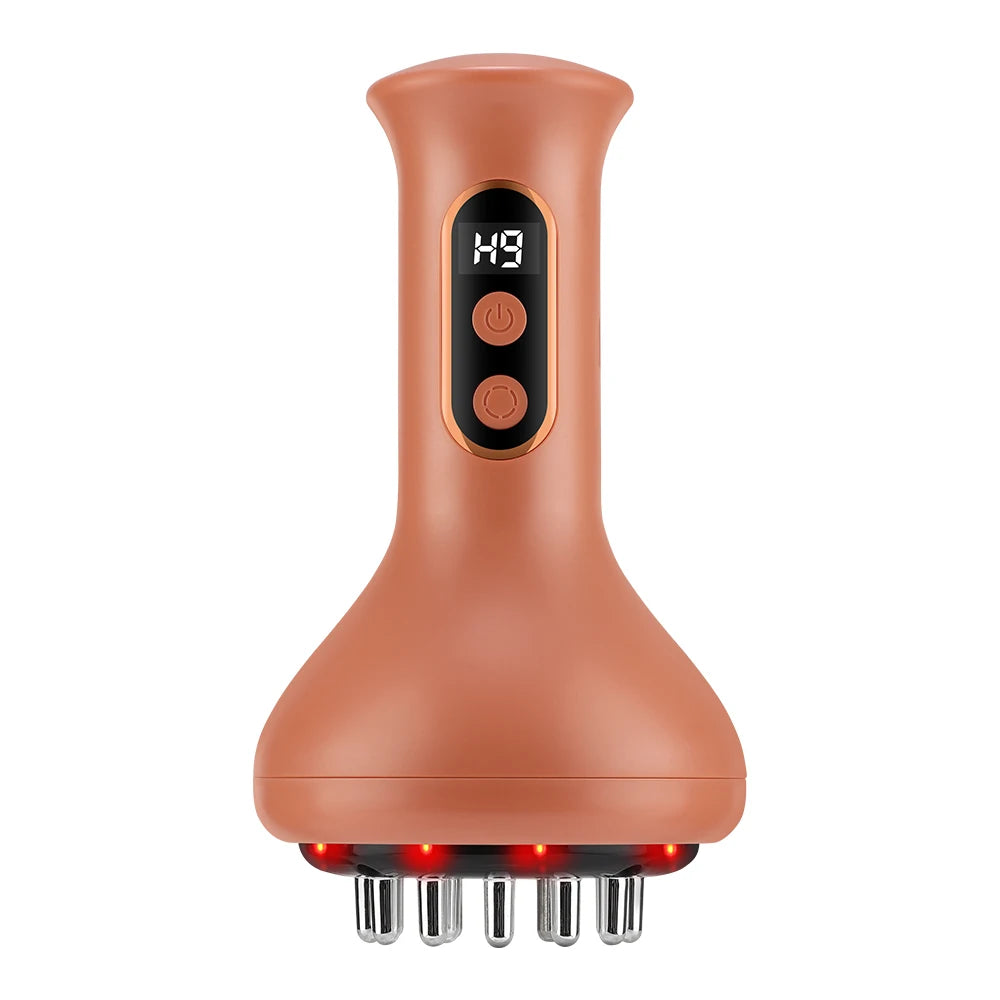 Electric Cupping Machine Scraping Device Meridian Brush Universal Home Massage Tool for Whole Body Relaxation And Stress Relief