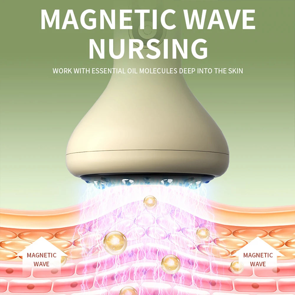 Electric Cupping Machine Scraping Device Meridian Brush Universal Home Massage Tool for Whole Body Relaxation And Stress Relief